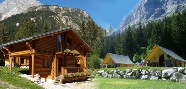 Photo Camping Pralognan la vanoise Camping caravaneige alpes lodges le... 